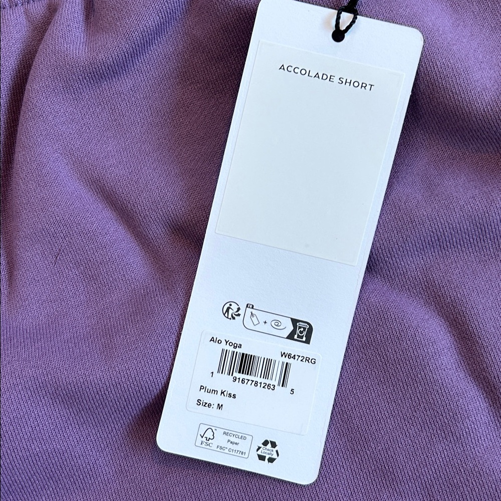 ALO Yoga Accolade Short-NWT!! - Picture 5 of 12